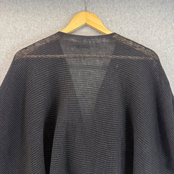 Lidira Womens Linen‎ Drape Front Sweater Topper Woven Short Sleeve One Size NWT - Picture 8 of 14